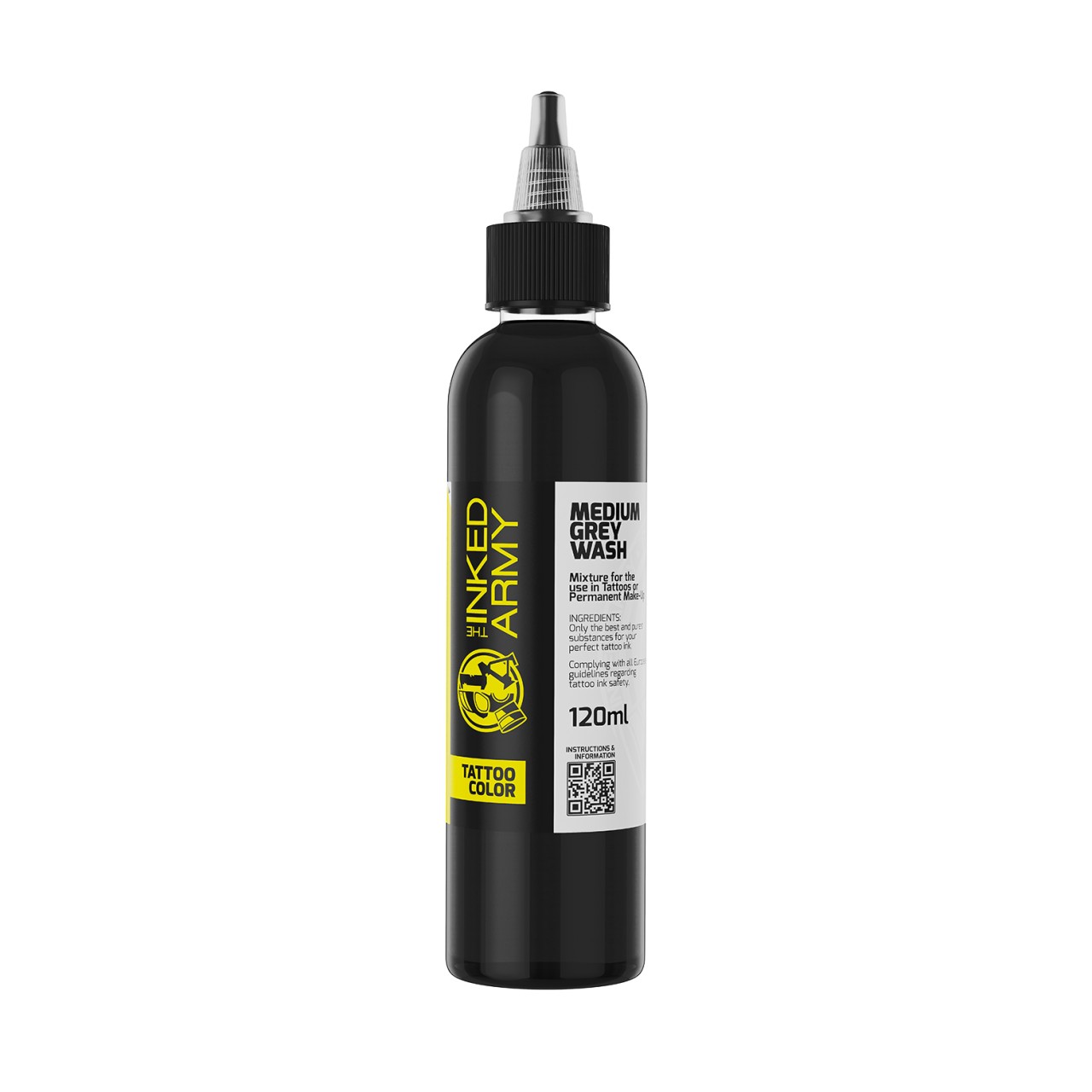 The Inked Army Grey Wash Set [3 x 120 ml] - zestaw farb do tatuowania