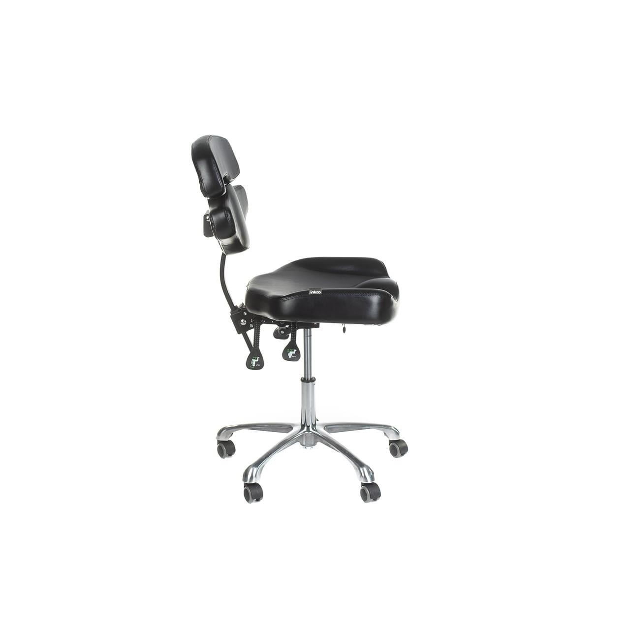 Taboret obrotowy z oparciem JUHO [bs]