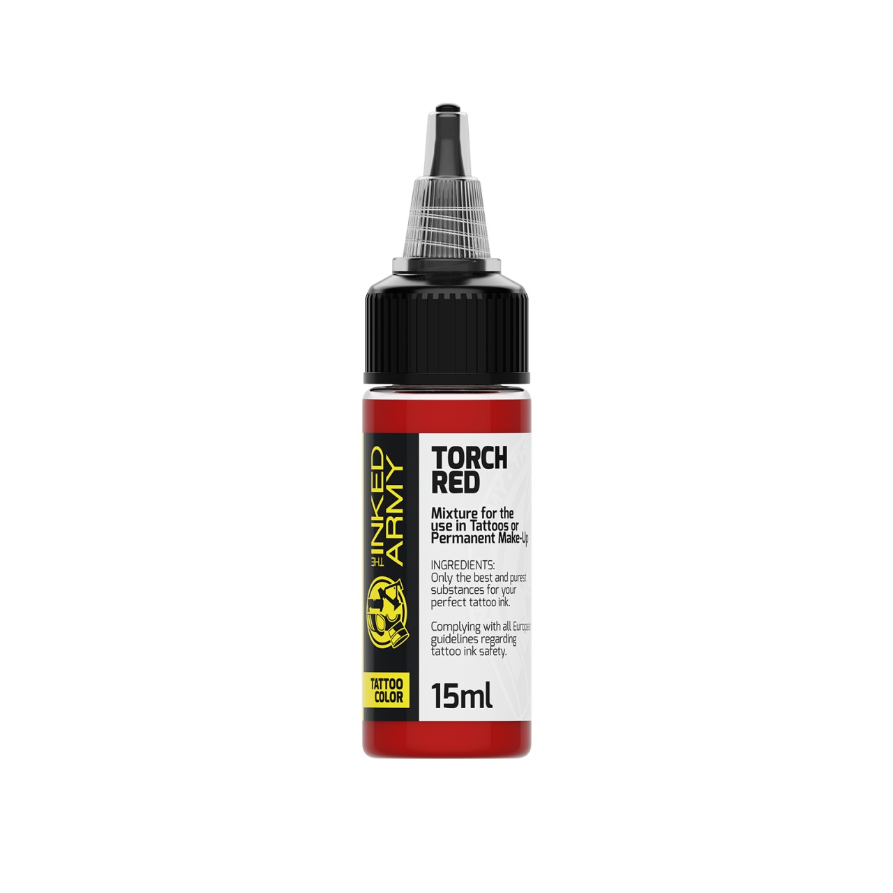 The Inked Army Torch Red - farba do tatuowania