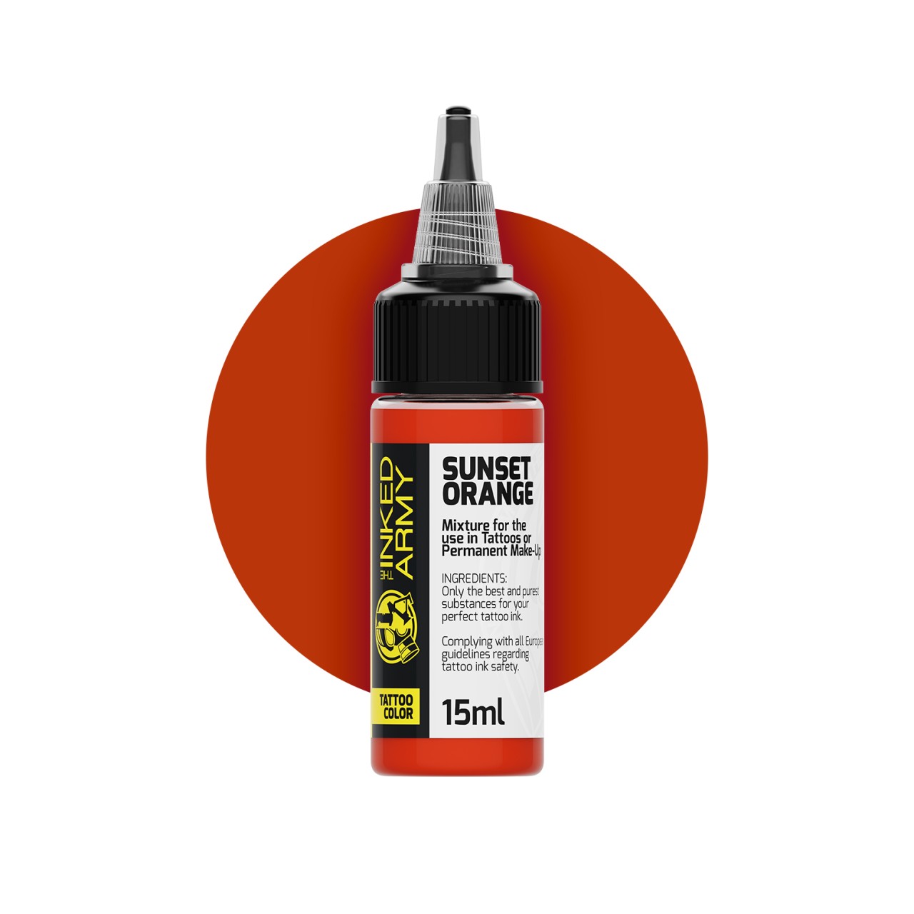The Inked Army Sunset Orange - farba do tatuowania