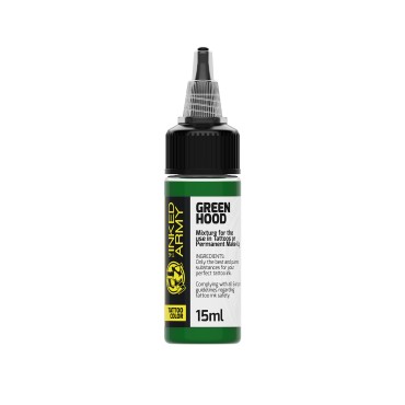 The Inked Army Green Hood -...