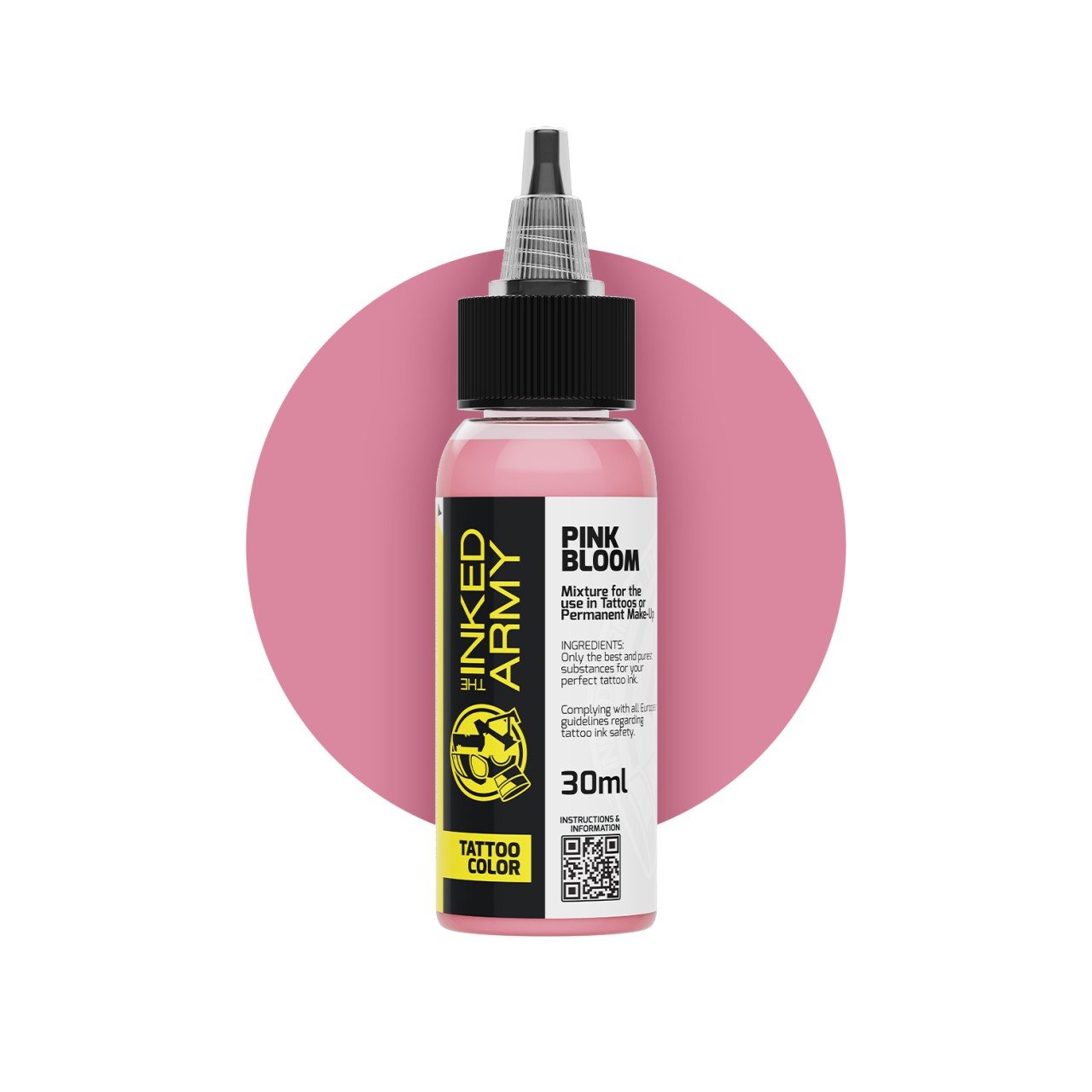 The Inked Army Pink Bloom - farba do tatuowania
