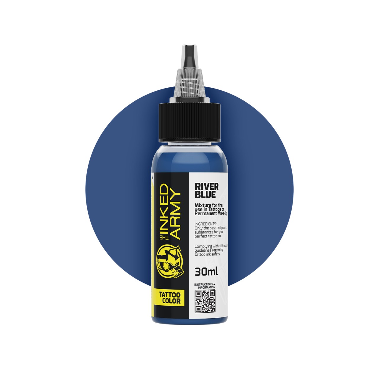 The Inked Army River Blue - farba do tatuowania