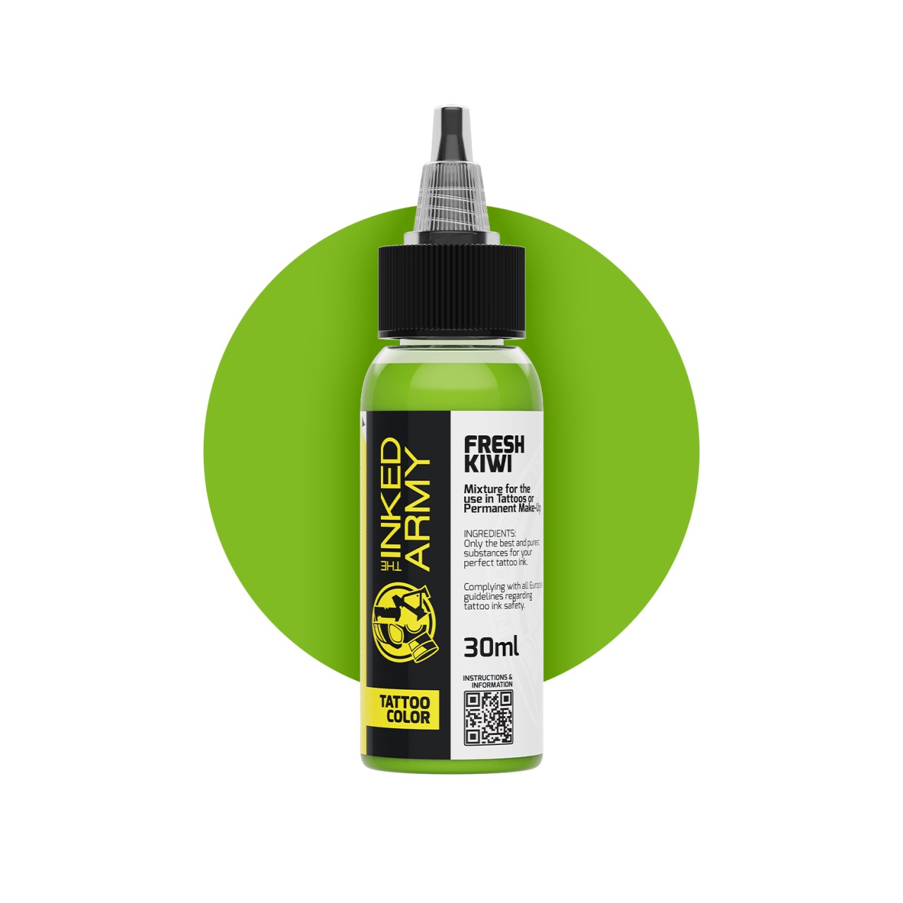 The Inked Army Fresh Kiwi - farba do tatuowania