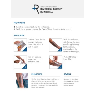 Recovery Derm Shield [10 cm...