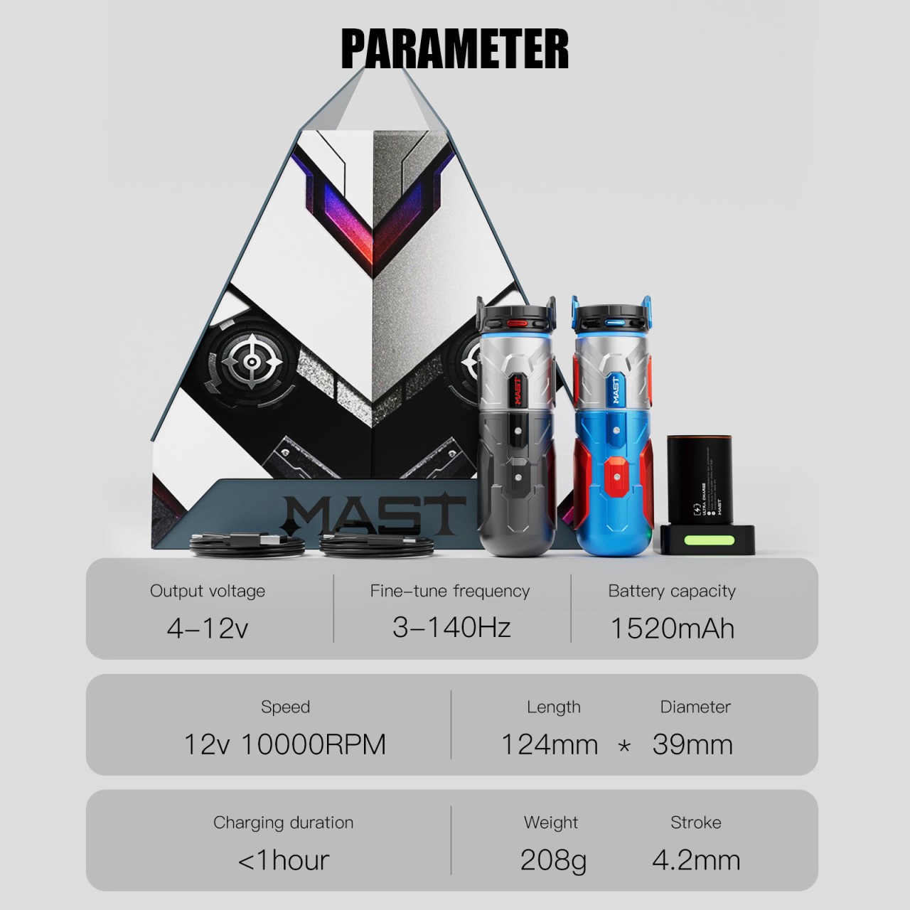 Dragonhawk Mast Racer Pro Armor - maszynka do tatuowania