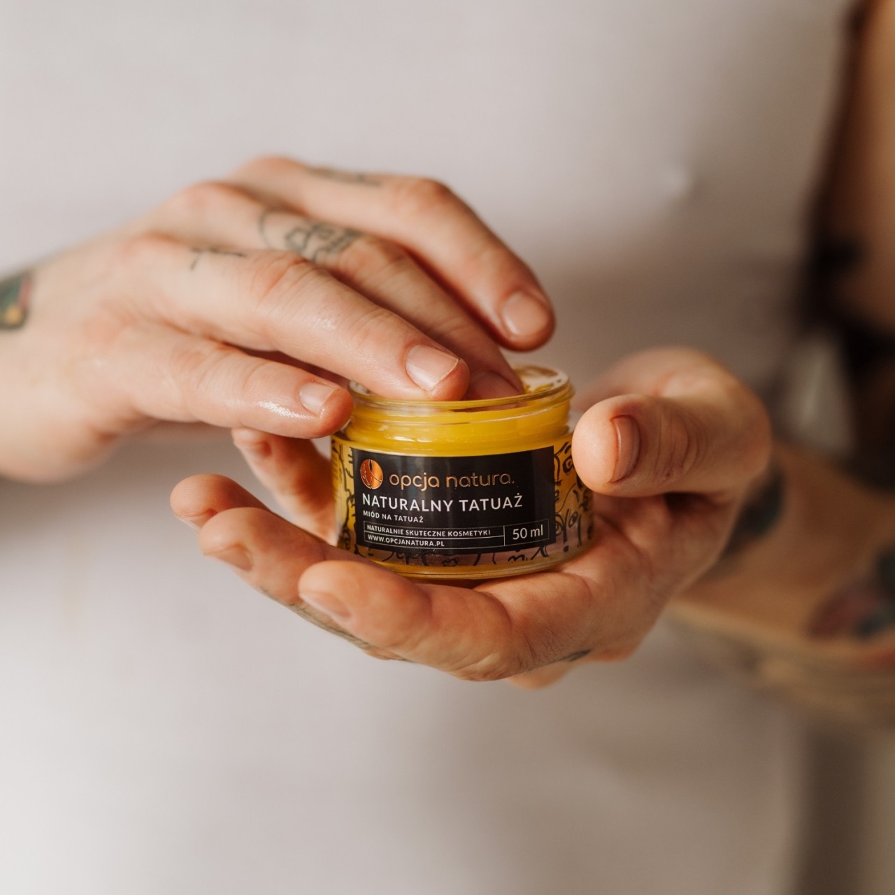 Miód do tatuażu Opcja Natura [50 ml] - do pielęgnacji tatuażu