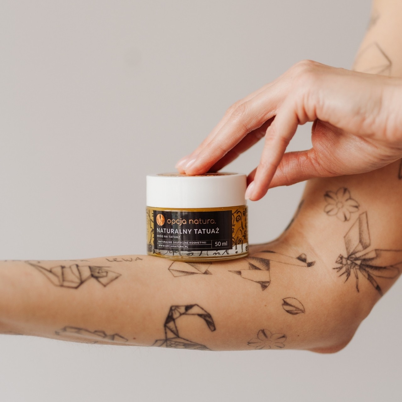 Miód do tatuażu Opcja Natura [50 ml] - do pielęgnacji tatuażu