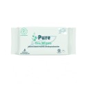Pure Eco Wipes jednorazowe ręczniki biodegradowalne  [60 sztuk]