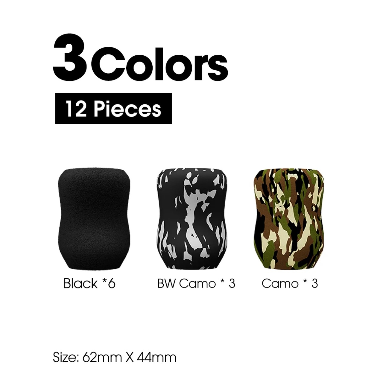 EZ P3 Pro Grips [12 sztuk] - jednorazowe gryfy do maszynki do tatuowania