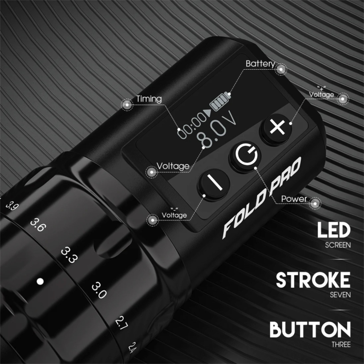 Dragonhawk Fold Pro - maszynka do tatuowania