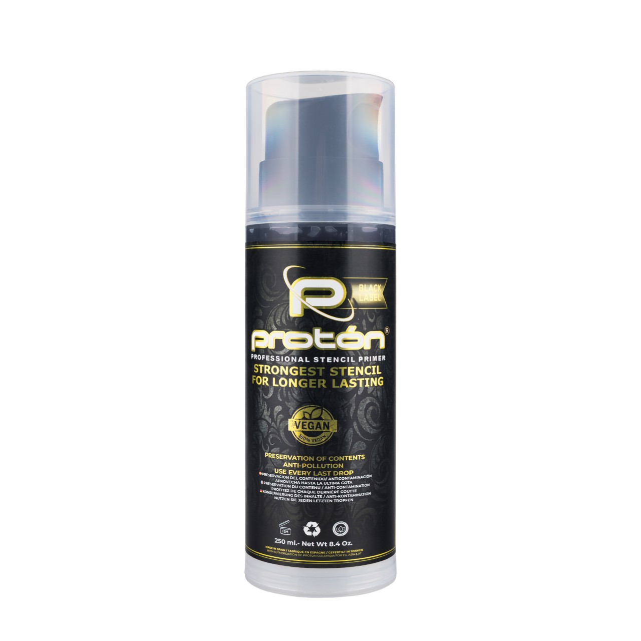 Proton Primer Black Airless [250 ml] - żel do przenoszenia wzorów