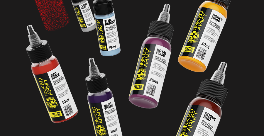 The Inked Army - pełna paleta kolorów tylko na Dziaraj.pl! podpis obrazka