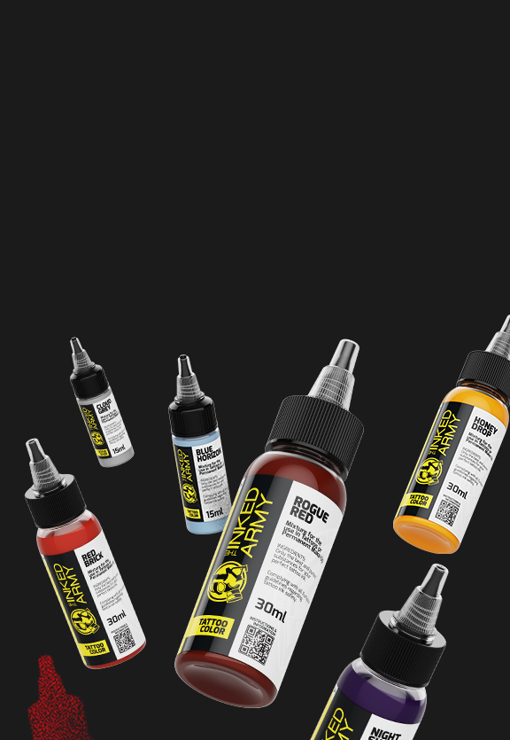The Inked Army - pełna paleta kolorów tylko na Dziaraj.pl! podpis obrazka