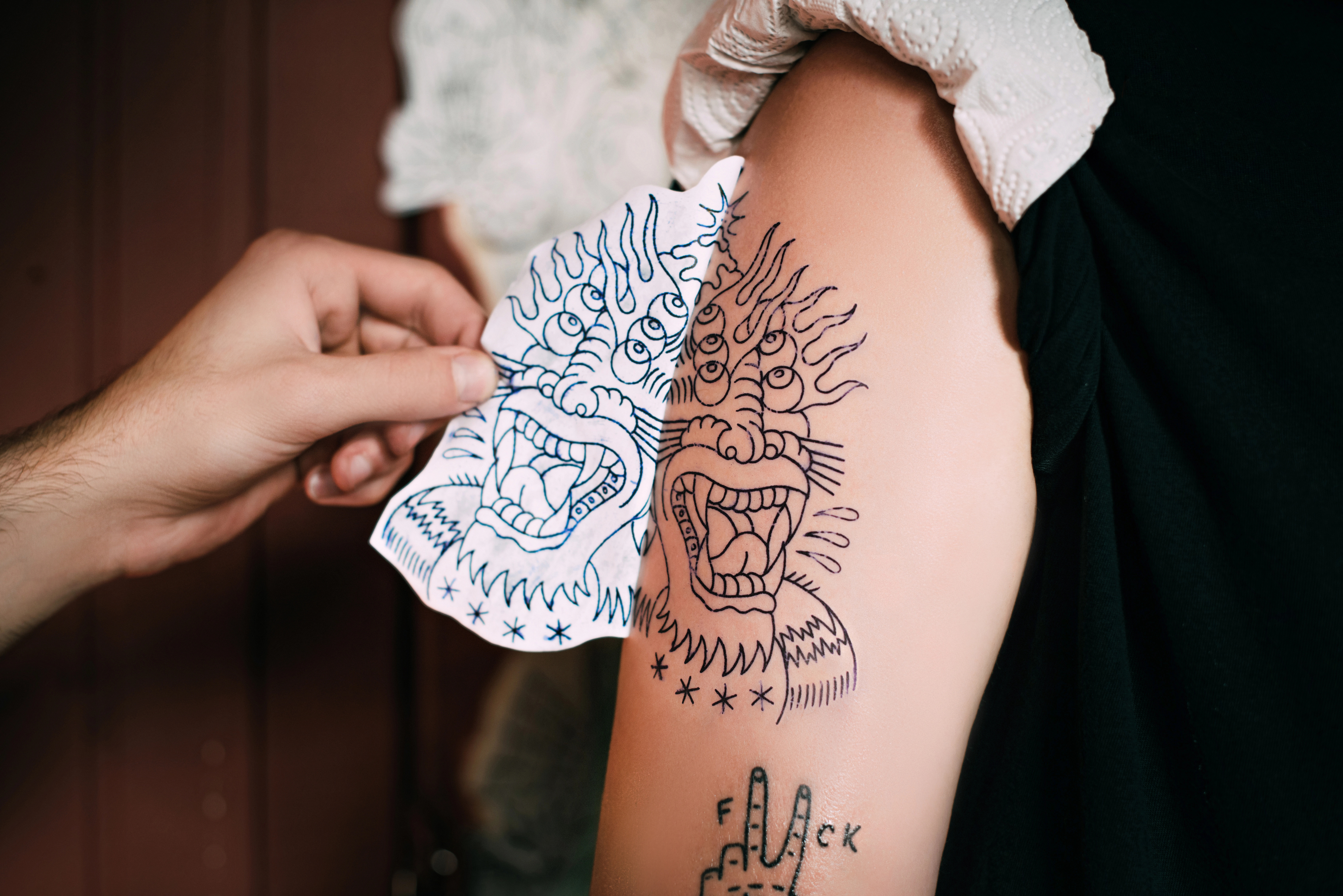 Początki jako tatuator Początki jako tatuator
